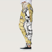 スタンプスカル レギンス (左)