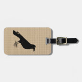 スタンプスタイルレーヴン ラゲッジタグ (正面横)