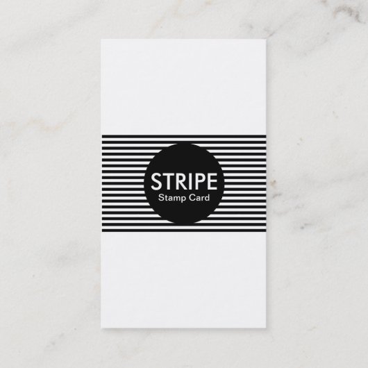 スタンプストライプカード 名刺 (裏面)