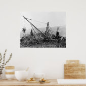 スタンプポンプ： 1913 ポスター (キッチン)