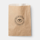 スタンプロゴ紙バッグ フェイバーバッグ (正面)