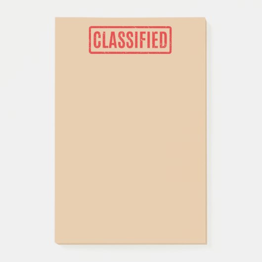 スタンプ付き分類後備考 ポストイット (正面)