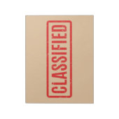 スタンプ付き分類済みメモ帳 ノートパッド (回転)