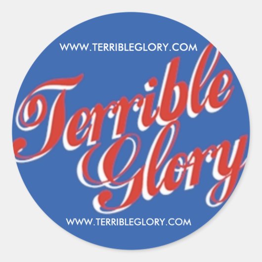 スタンプ付きTGステッカー ラウンドシール (正面)