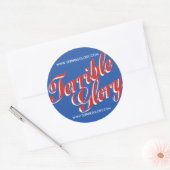 スタンプ付きTGステッカー ラウンドシール (封筒)