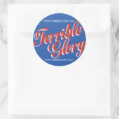 スタンプ付きTGステッカー ラウンドシール (バッグ)