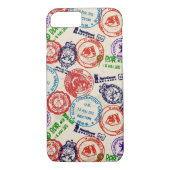 スタンプ付実在きテクスチャ。 Case-Mate iPhoneケース (裏面)