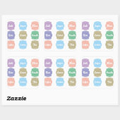 スタンプ印刷可能ハロウィーン スクエアシール (シート)