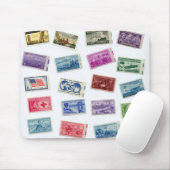 スタンプ収集マウスマット マウスパッド (マウス)