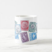 スタンプ収集月マグカップ コーヒーマグカップ (中央)