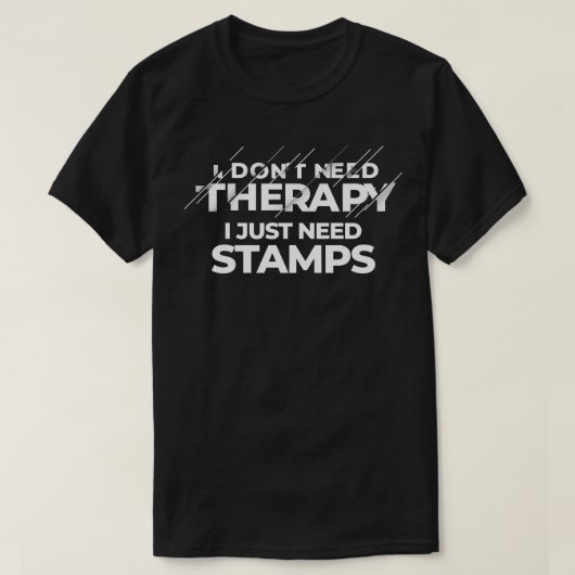 スタンプ収集1 Tシャツ (デザイン正面)