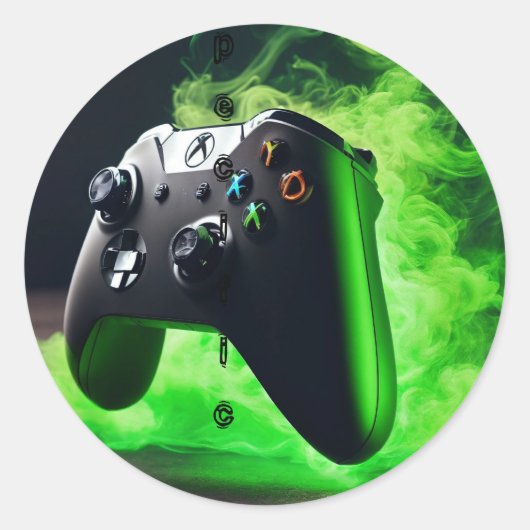 スタンプ固有の質問zazzle N.1 ラウンドシール (正面)