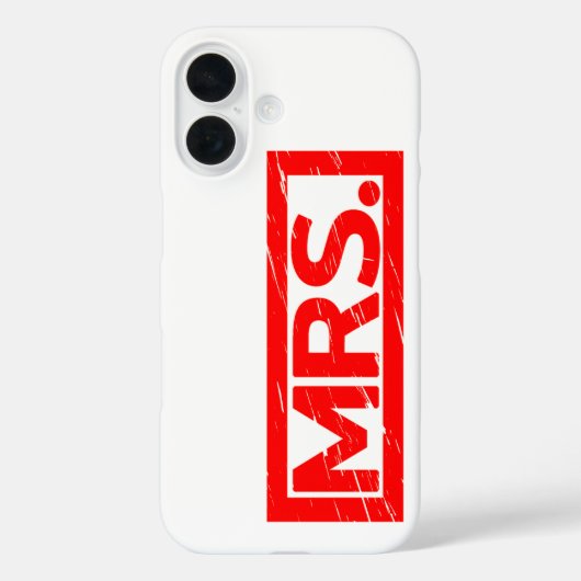 スタンプ夫人 Case-Mate iPhoneケース (裏面)