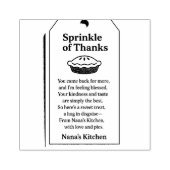 スタンプ感謝していの振り付け ラバースタンプ (インプリント)