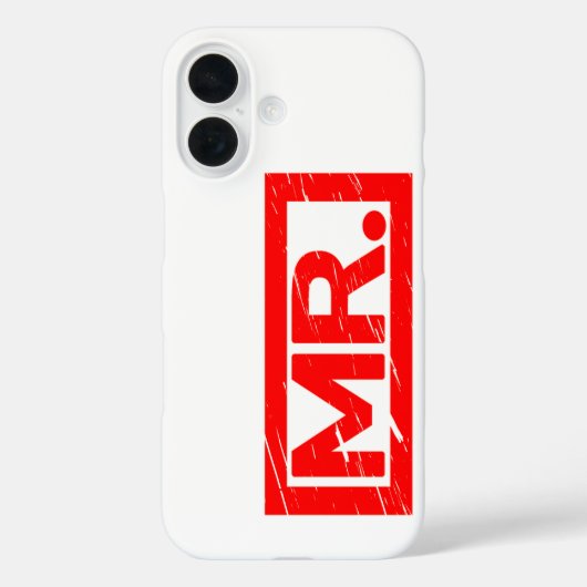 スタンプ氏 Case-Mate iPhoneケース (裏面)