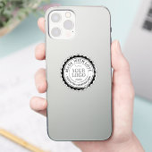 スタンプ - あなたのテキストとロゴ 3 シール (スマートフォン)