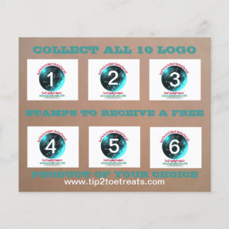 スタンプ/クーポンカード チラシ