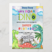 スタンプ・チョンプ・アンド・ロア　ご招待 招待状 (正面/裏面)