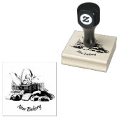 スタンプ，ティンブロ，ベーカリー，ペイン ラバースタンプ (押印)