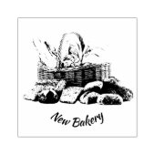 スタンプ，ティンブロ，ベーカリー，ペイン ラバースタンプ (インプリント)