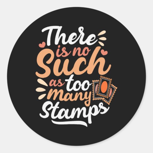 スタンプCoが多過ぎるようなことはない ラウンドシール (正面)