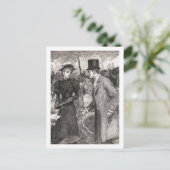 スタンホープの近くの芝生 ポストカード (スタンド正面)