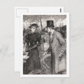 スタンホープの近くの芝生 ポストカード (正面/裏面)