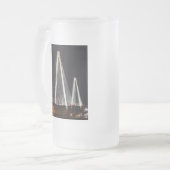 スタンミュージアル退役軍人ブリッジ フロストグラスビールジョッキ (正面左)