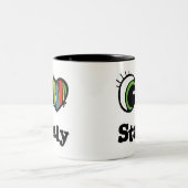 スタンリーが大好き(ハート) ツートーンマグカップ (中央)