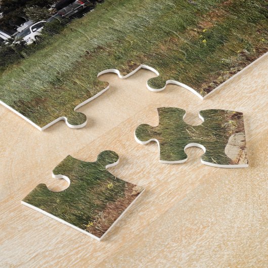 スタンリーのホテルのEstes公園のコロラド州のパズル ジグソーパズル (側面)