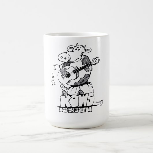 スタンリーのマウスのロゴのkows mug.jpg、WWW.KOWS.FM コーヒーマグカップ (中央)