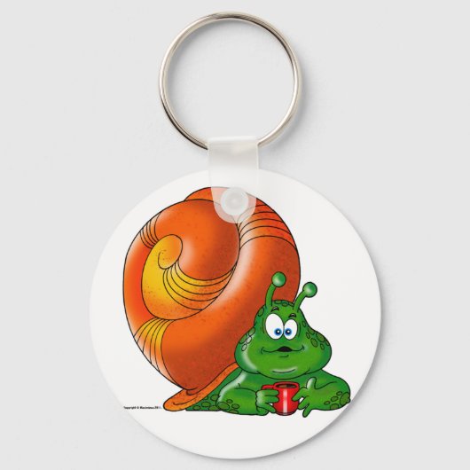 スタンリーカタツムリ キーホルダー (正面)