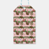 スタンリースロス&フレンズのピンクギフトラベル ギフトタグ (裏面)