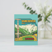 スタンリーパークカナダヴィンテージ旅行はがき ポストカード (スタンド正面)