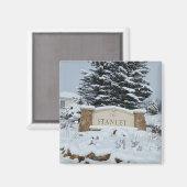 スタンリーホテルエステスパークコロラド マグネット (正面/裏面)