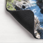 スタンリー秋、自然滝の写真 マウスパッド (コーナー)