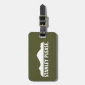 スタンリー・アイダホお願い ラゲッジタグ (正面縦)