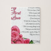 スタンリーMathis著私の最初愛詩歌の芸術 ジグソーパズル (縦)