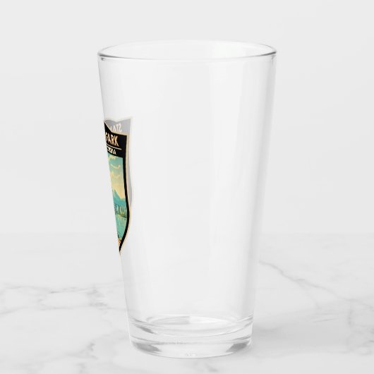 スタンレーパークバンクーバーカナダトラベルアートヴィンテージ タンブラーグラス (左)