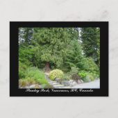 スタンレーパーク、バンクーバー、BCはがき ポストカード (正面)