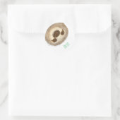 スタンレーパーソナライズされたスロース丸シール ラウンドシール (バッグ)