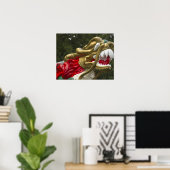 スタンレー中国のパークのドラゴンボート船首長 ポスター (ホームオフィス)