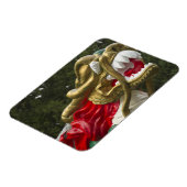 スタンレー中国のパークのドラゴンボート船首長 マグネット (左側)