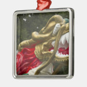 スタンレー中国のパークのドラゴンボート船首長 メタルオーナメント (左)