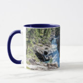 スタンレー秋、カナダ自然美しい、滝 マグカップ (左)