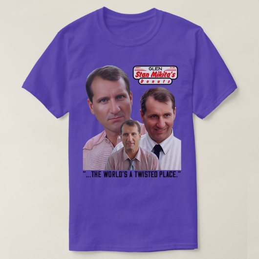 スタン・ミキタス・ドーナツ支配人グレン Tシャツ (デザイン正面)