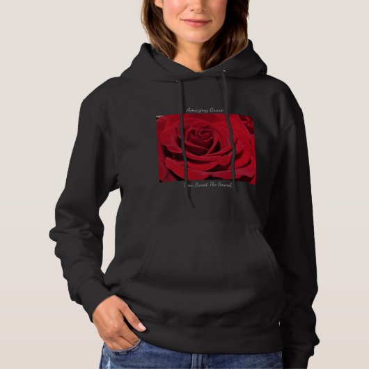 スタンVGによるAmazing Grace Women's Hoodie RR1 パーカ (正面)