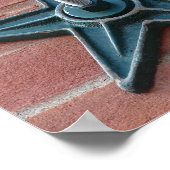 スターいかりオンブリックウォールスクエアクロップ ポスター (角)