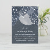 スターお洒落ズ&ムーンバースデーパーティーへの招待 招待状 (スタンド正面)