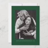 スターお洒落ズEmerald Green日付を保存 セーブザデート (裏面)